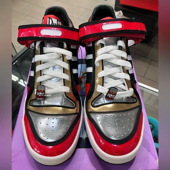 Adidas Forum Low The Simpsons Duffman Size 10 - Picture 4 of 9